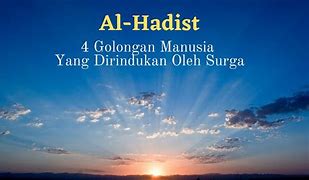 Khutbah 4 Golongan Manusia Yang Dirindukan Surga